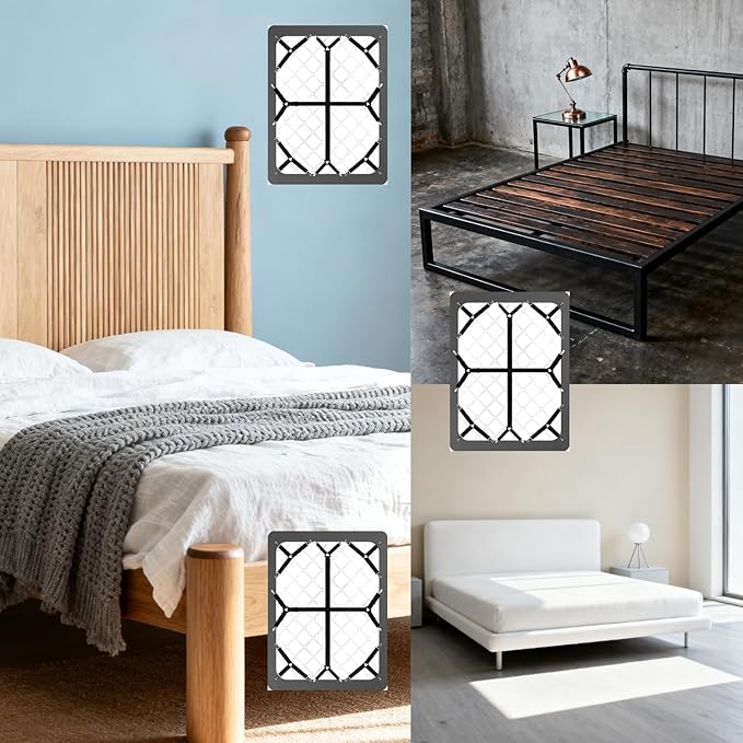 6-Pack Adjustable Sheet Straps, Fitted Sheet Holders， Secure Your Bed Sheets Instantly! These Heavy-Duty Sheet Clips Keep Fitted Sheets Tight on Mattresses Up to 21 Inches Deep for a Neat,