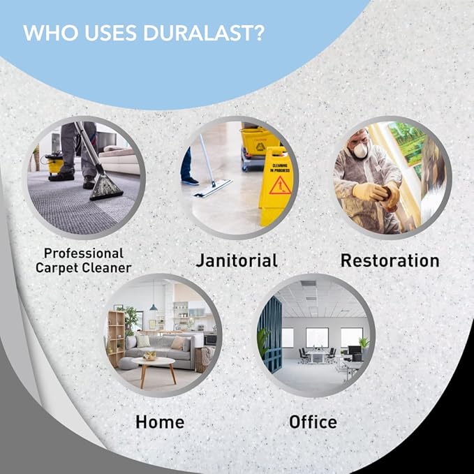 Odorcide Duralast Cool White Linen Odor Eliminator Concentrate - Smoke Odor Eliminator for Strong Odor on Carpet, Floors & More - Sweat & Pet Odor Eliminator with Non-Enzymatic Formula (1 Gal)