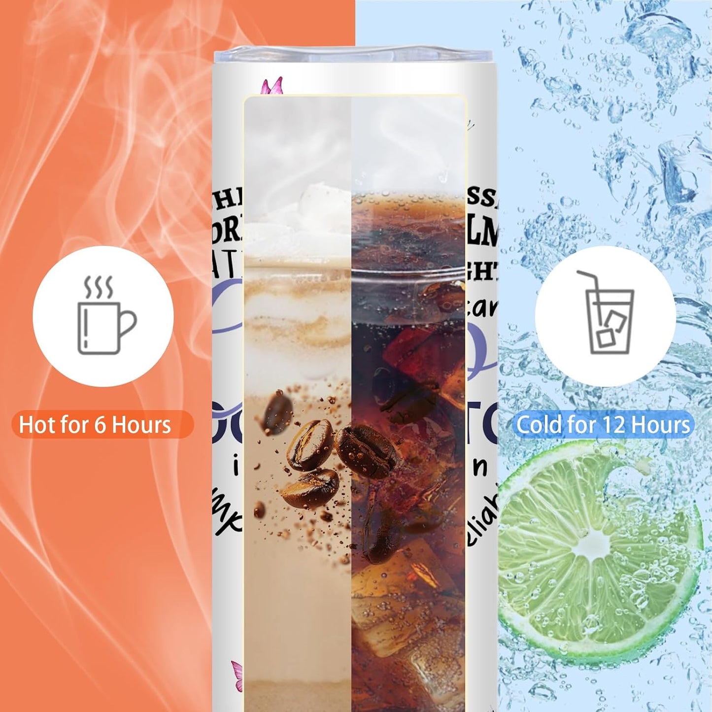 Chaos Coordinator Gifts - 20oz Insulated Stainless Steel Travel Water Tumbler with Straw Lid, Leakproof, for Teacher, Coworker, Employ - Thank You Appreciation Retirement Birthday Gifts Cup