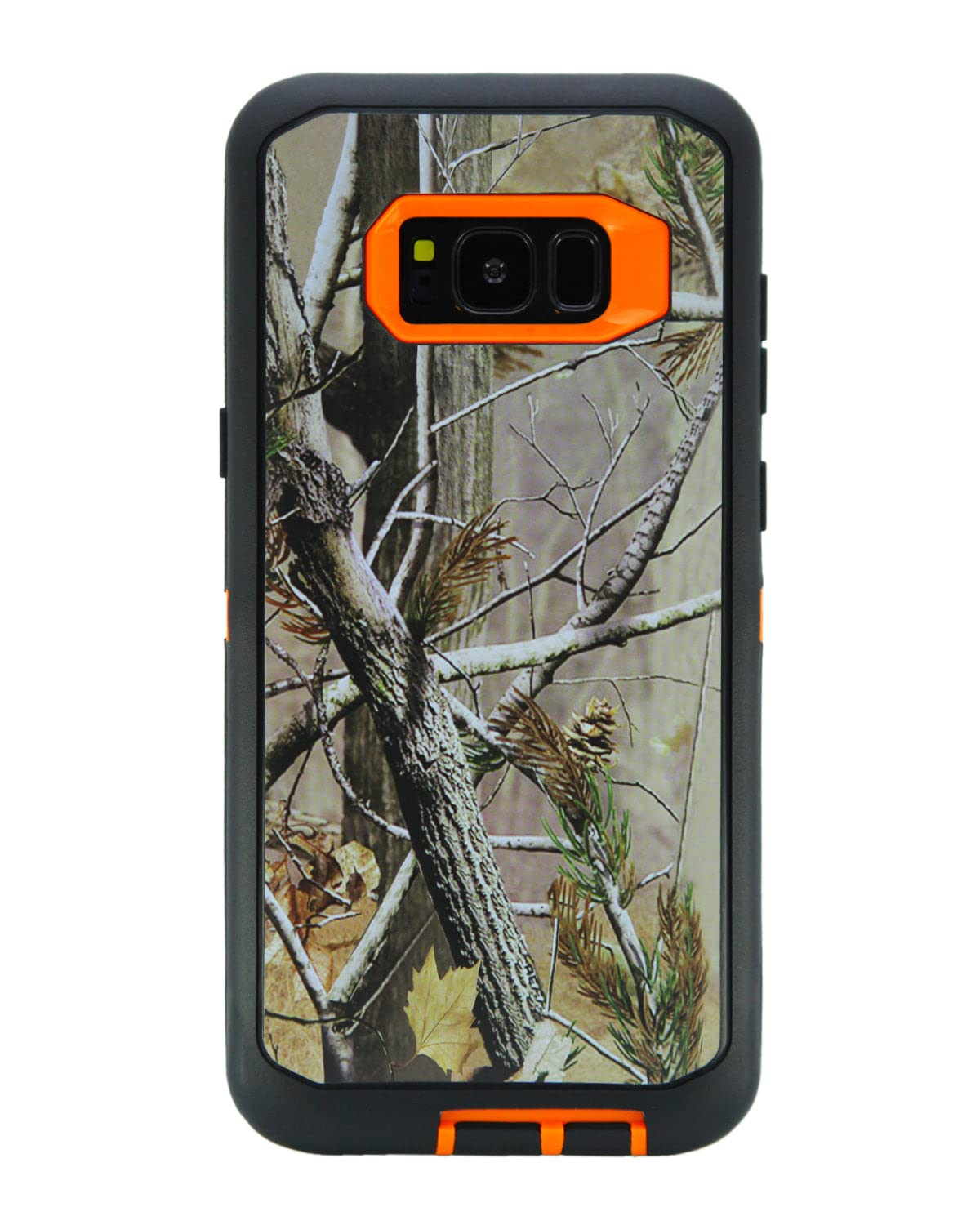 Wallskin Case For Galaxy S8 Plus (6.2) Heavy Duty Full Body Military Grade Drop Protection Carrying Cover Holder | Holster For M