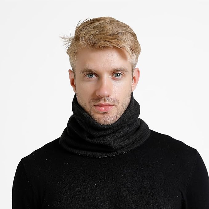 Winter Scarf Neck Warmer Gaiter Face for Men Women Warm Fleece Ski
