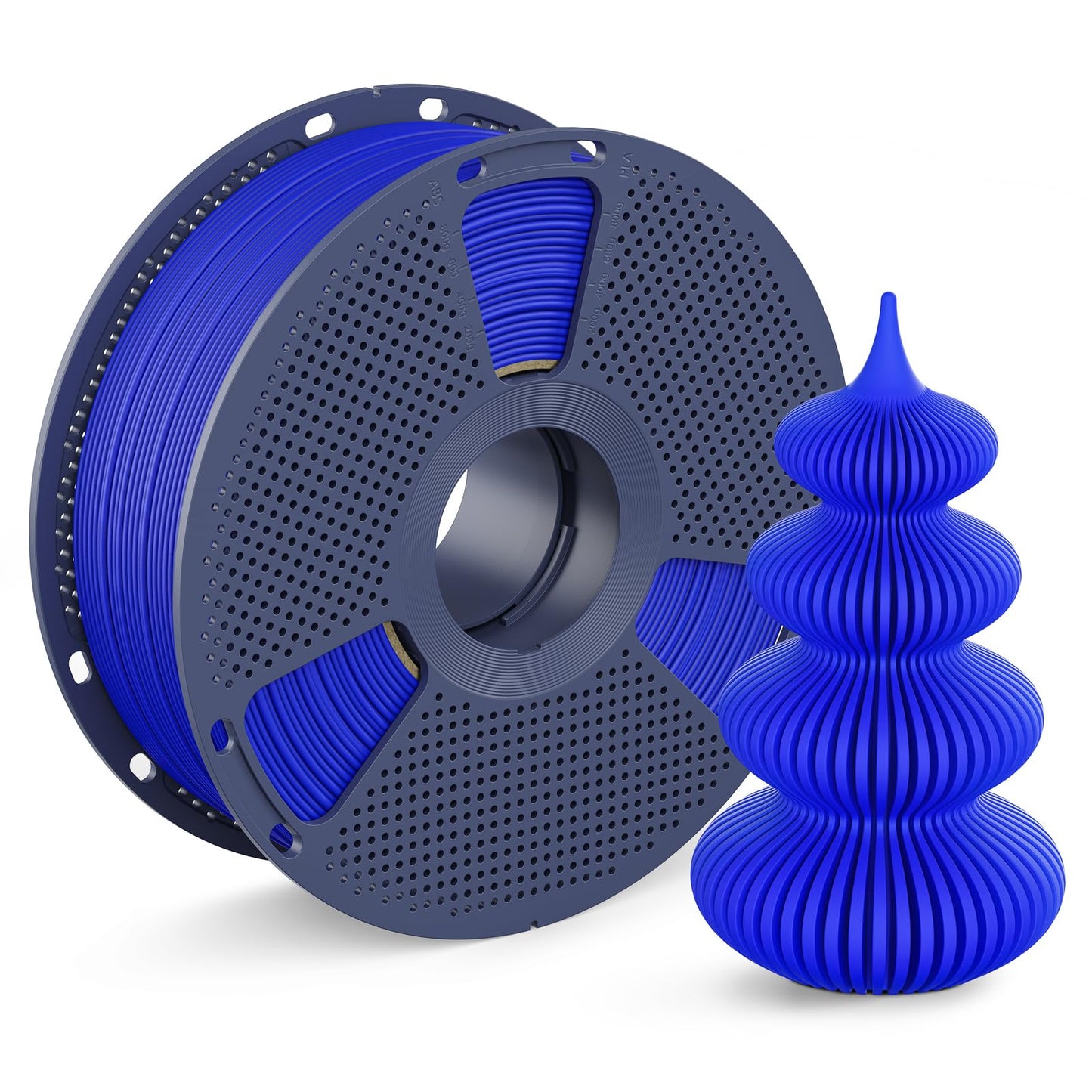 Matte PLA Filament 1.75mm Royal Blue Color, 1kg(2.2lbs) SUNLU 3D Printer Filament, Smooth Matte Finish, Less Brittle, Reduced La