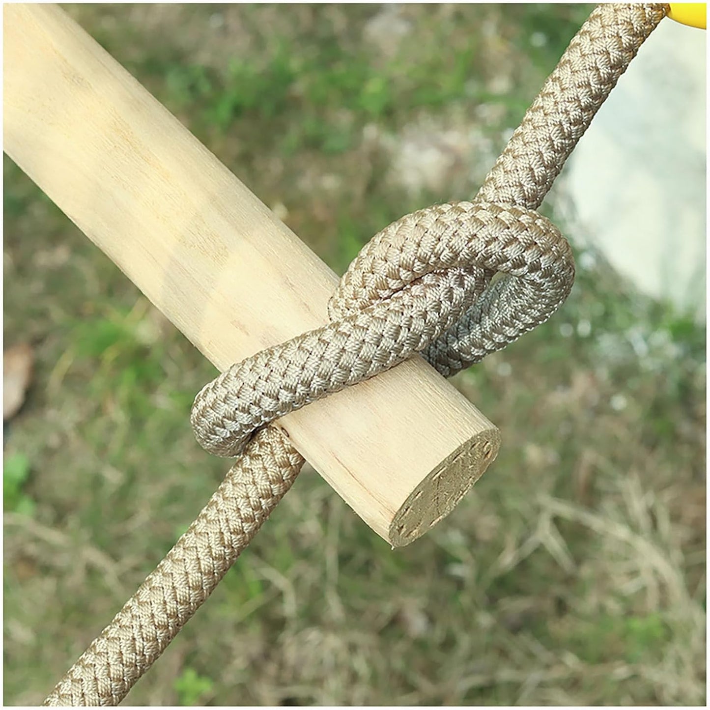 Amusement Park Suspension Bridge,Rope Ladder Bridge,Rickety Bridge, Slackline Accessories, Suitable for Outdoor Activities(Size:19.68ft(6m))