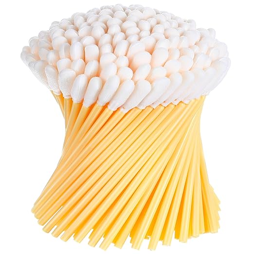 Zhengmy 500 Pieces Foam Cleaning Swabs Sponge Tip Swabs Foam Tip Sticks for Inkjet Printer Print Head, Camera Lens, Optical Equipment 3.66 Inch