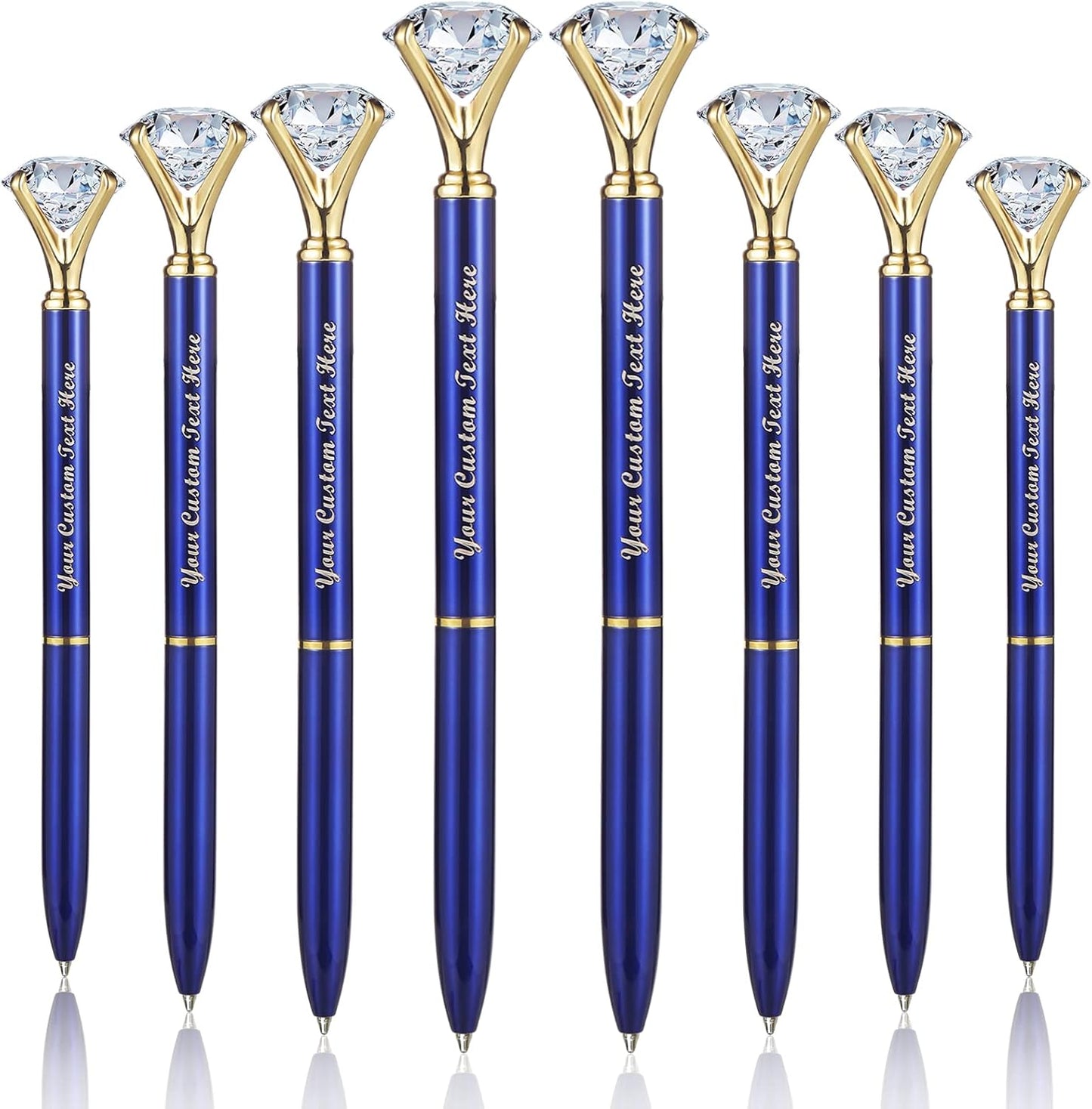 Diamond Pens Gift Pen Set for Writing - Fancy Pens for Girls, Crystal Jewel Cute Pens for Women, Girly Ballpoint Pen