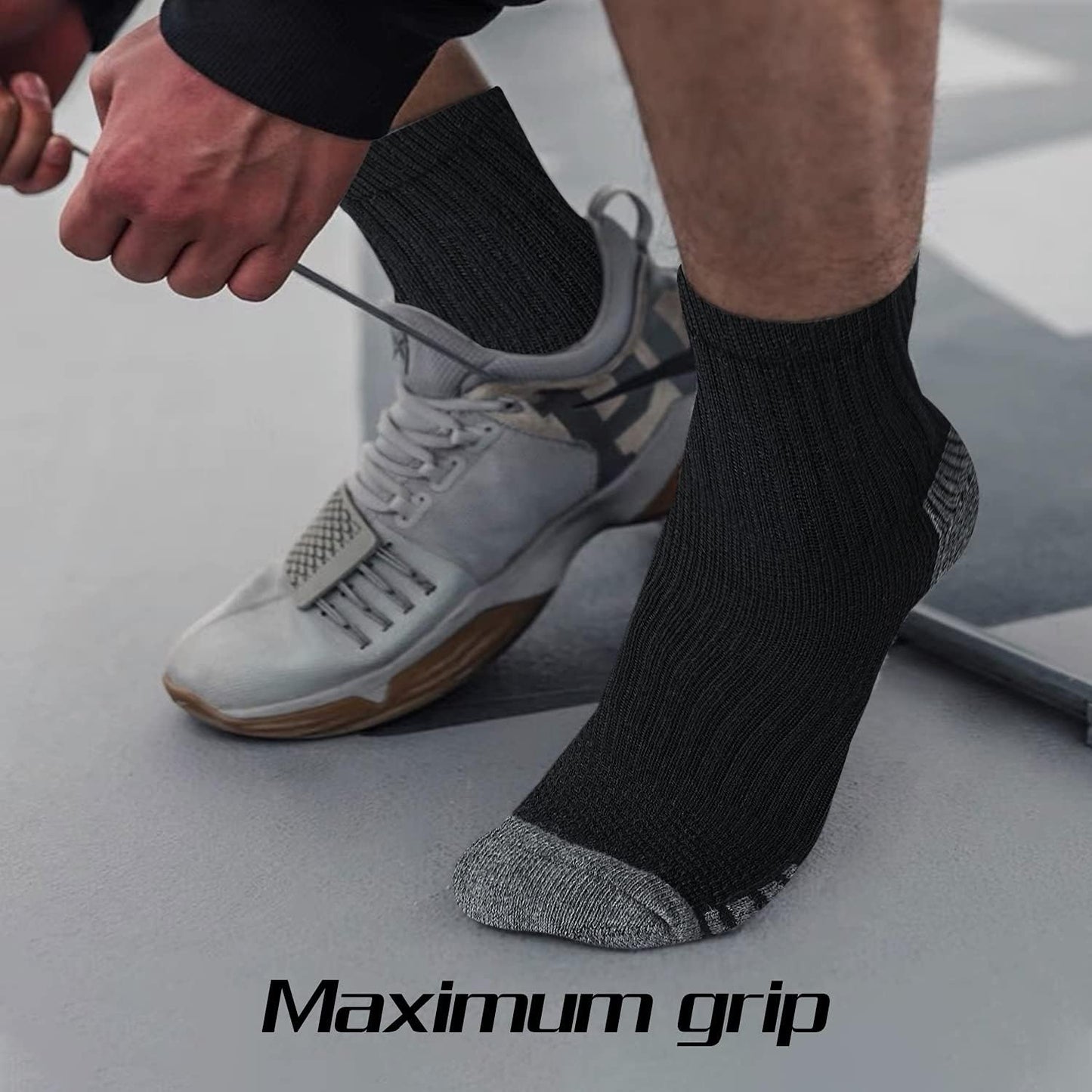 Iseasoo Copper Compression Socks for Men & Women – Plantar Fasciitis Relief, Ankle Support & Circulation – Running & Recovery