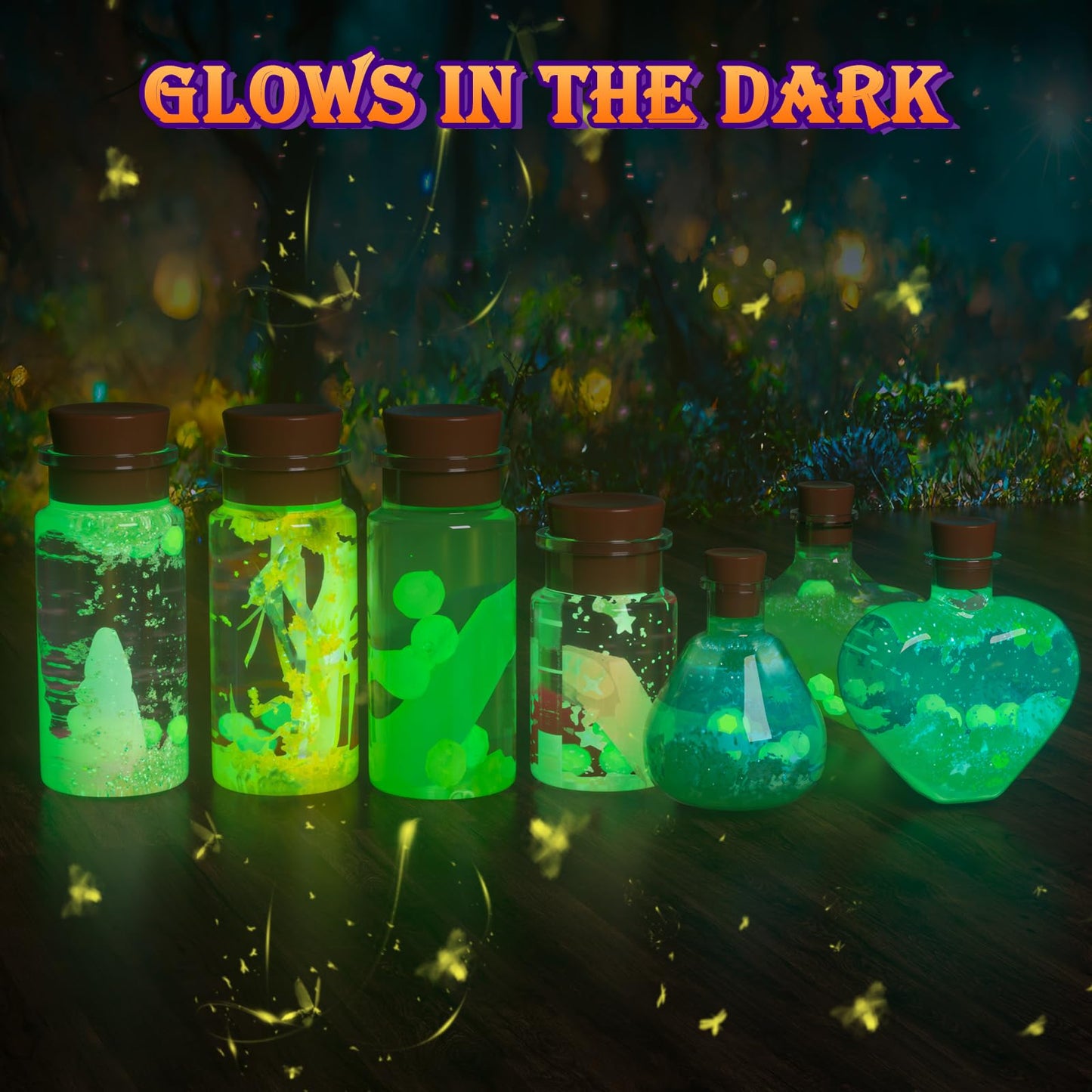 GORISPI Magic Potion Kit for Girls - Fairy Potions Kit 22 Potions Magic Mix Kit for Kids 6 7 8 9 10 12+ Years Mystery Potion Making kit Art Craft Kit Gifts Toys for Christmas Halloween Birthday