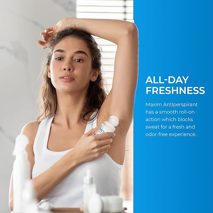 Maxim® Clinical Strength Antiperspirant for Hyperhidrosis Excessive Sweating – Stops Sweat Up to 48 Hours Per Use – Antiperspirant for Men and Women Certain to Keep you Dri