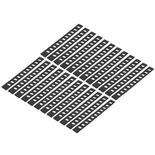 PATIKIL 24Pcs PP Universal Blade Edge Guard Cover, Blade Cutting Edge Sleeve of 8" Blade Cover for Kitchen, Dining Room, Black