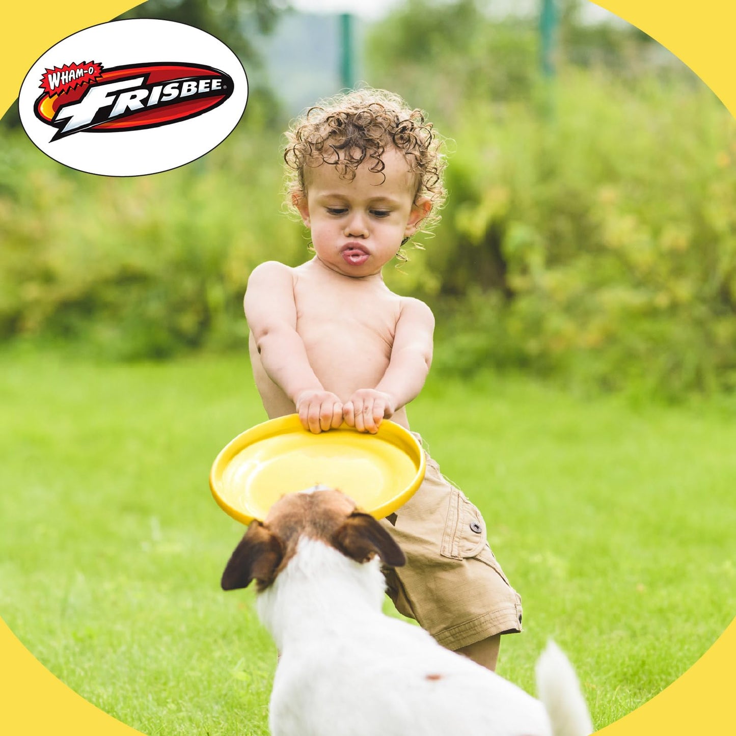Frisbee Fastback Outdoor Flying Disc for Kids, 9.35 Inch Lightweight Sports Disc, Dog-friendly, for Beach Lawn Backyard Games and Family Fun - 100g