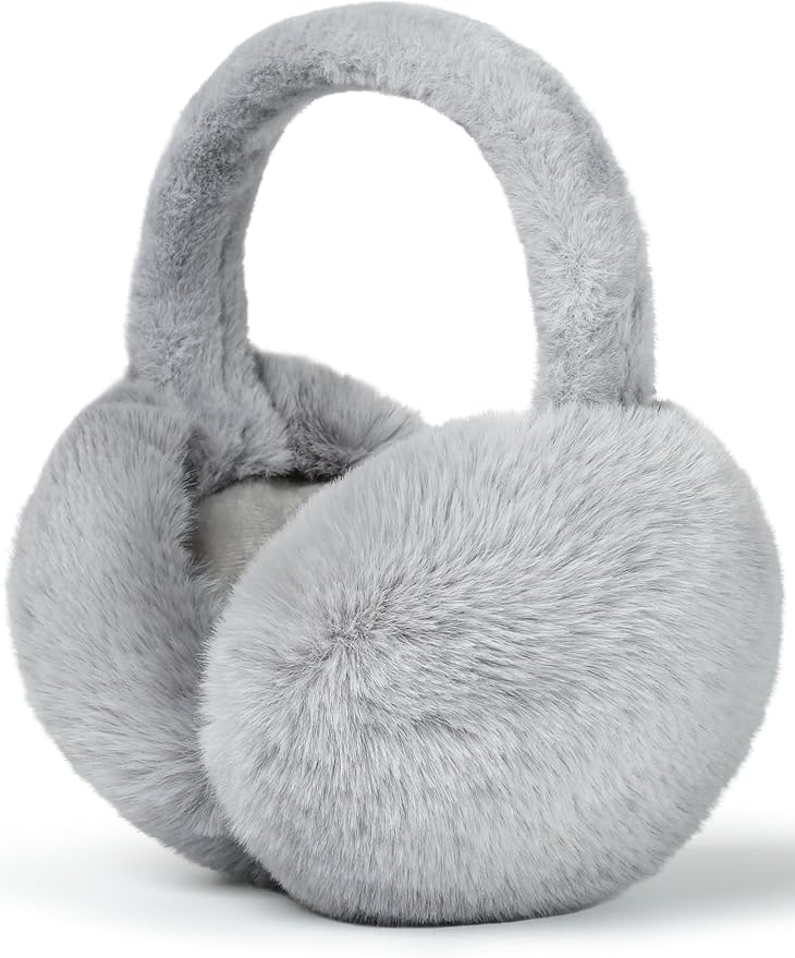 Buauty Ear Muffs Winter Women Men Soft Earmuffs Cute Ear Covers Cold Weather Fluffy Ear Warmers Headband Winter Accessories