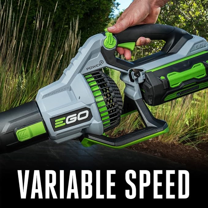 EGO POWER+ Leaf Blower, Cordless Electric 756 CFM, Includes 56V 5.0Ah Battery and Charger - LB7654