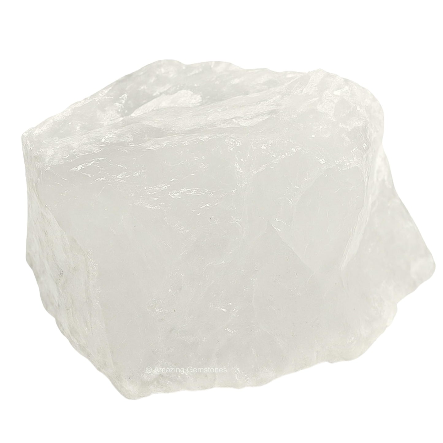 Amazing Gemstone Clear Quartz Raw Crystals and Healing Stones, Natural Rocks For Tumbling - DIY Raw Stones And Crystals (1 Piece)