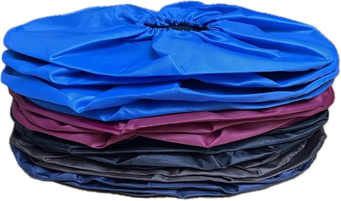 10 Pairs Washable Reusable Shoe Covers Light Weight Boot Covers Anti Slip Dustproof Booties For Indoor Household Office Laboratory (Multicolor, Extra Large)