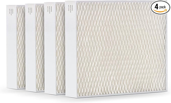 Stadler Form O-031 OSKAR Evaporative Humidifier Replacement Wicks/Filters 4-pack, White (O-050)