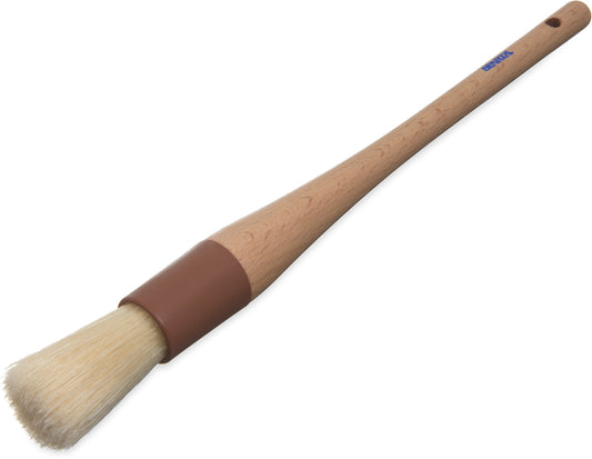 SPARTA Chef Series Basting Brush, Round Boar Bristle Pastry Brush for Cooking and Baking, 1" Wide, 1 Count