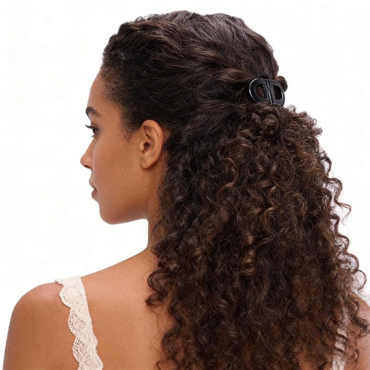 Magnetic Hair Clips, Strong Hold Magnetic Styling Clips, No-Slip Flat Magnetics Styling Clips, No-Crease Sectioning Hair Accessories for Thin & Thick Hair (2PCS-A)