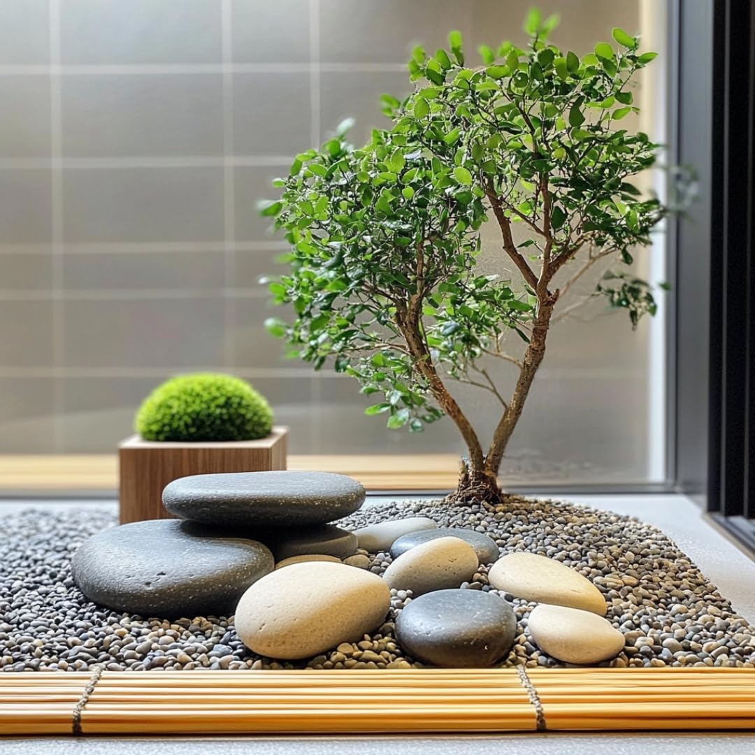 Unpolished River Rocks in Bulk - Beautiful Natural Mexican Beach Pebbles & Stones Ideal for Landscaping, Garden, Pathways, Aquarium. Hand Chosen from Baja Peninsula