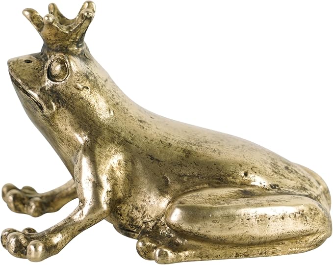 Vintage Frog Beer Bottle Opener Functional Bottle Opening Father's Day Christmas Birthday Gift for Men Husband Father Beer Lovers Funny Metal Decor for Homes Kitchen Man Cave, Gold