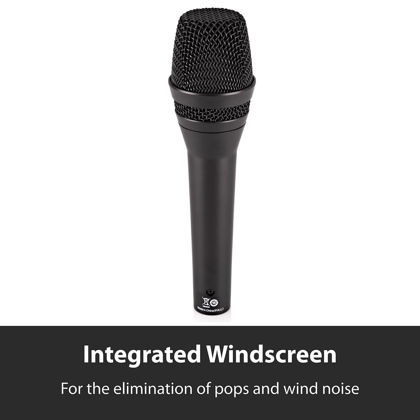 Akg Pro Audio P5 S High-Performance Supercardioid Dynamic Vocal Microphone With On/Off Switch, Xlr Wired Mic For Stage, Studio R