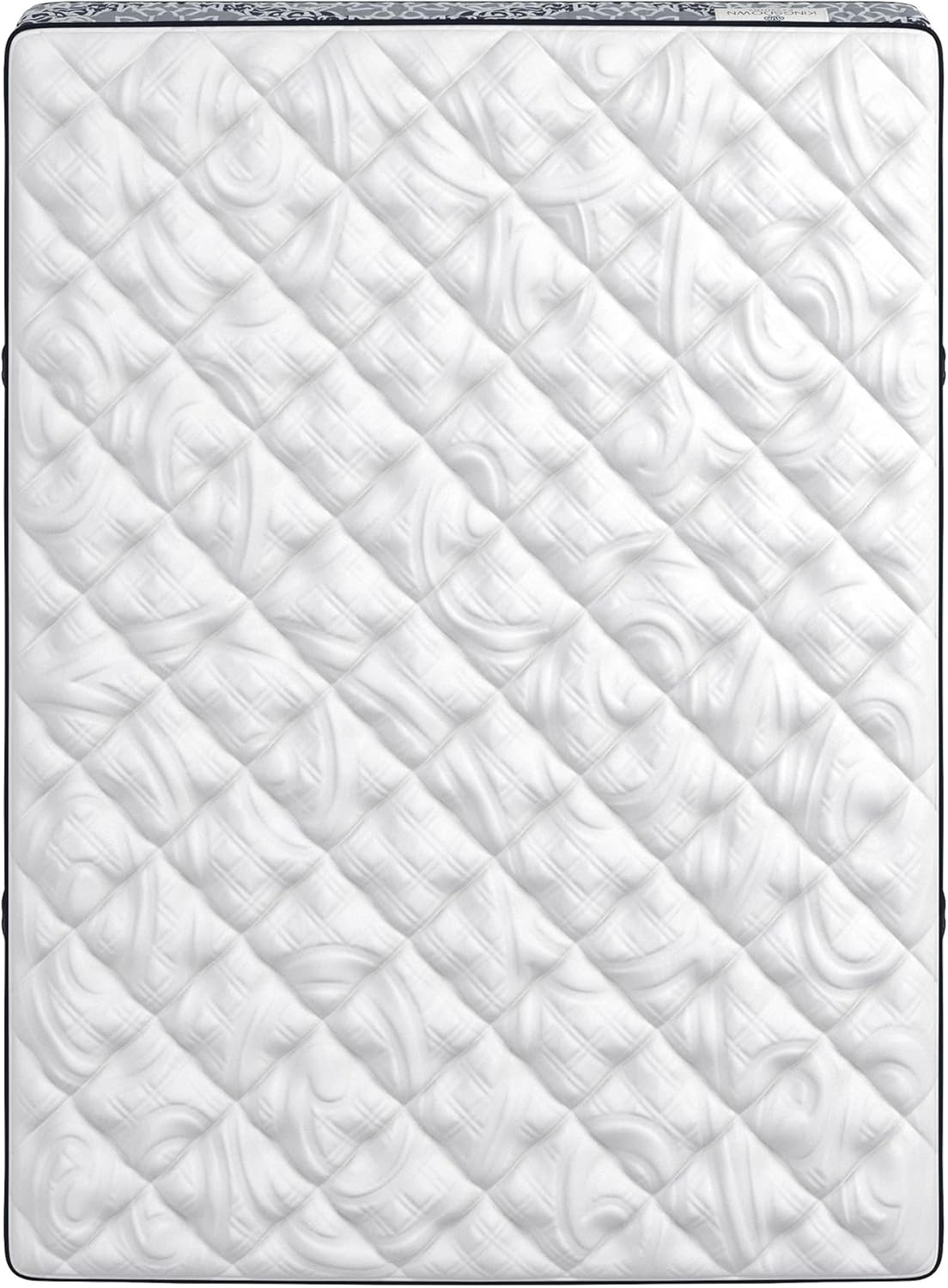 Kingsdown Firm Hybrid Mattress Full Cooling Gel Memory Foam Layer Multi-Layered Motion Isolation Cool Sleep Quilted Top Luxury Mattresses, 13.5-Inch Passions Merridale