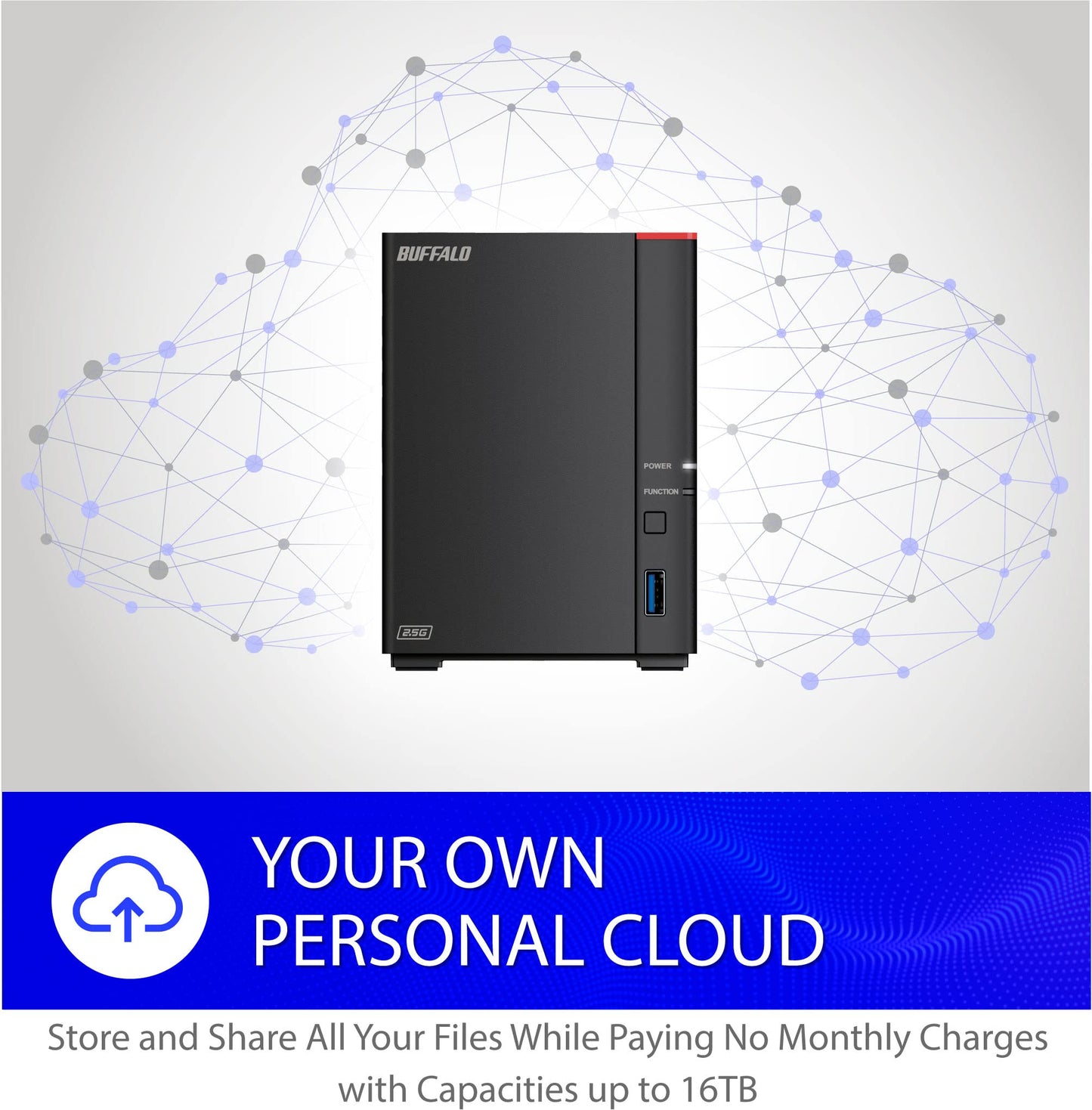 Buffalo Linkstation Soho 720 2-Bay Professional Office Nas 8Tb (2X4Tb) With Hard Drives Included