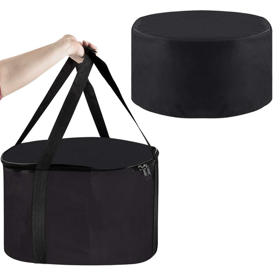 Carry Bag and Cover for Outland Firebowl 893 Deluxe Outdoor Portable Propane Gas Fire Pit, Fit for Outland Firebowl 823 870, 19 Inch Dia, Water-Resistant