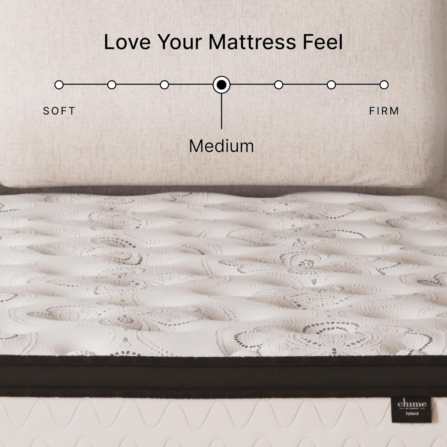 Signature Design by Ashley California King Size Chime 12 Inch Medium Firm Hybrid Mattresswith Cooling Gel Memory Foam for Pressure Relief, Fiberglass Free, Mattress In A Box