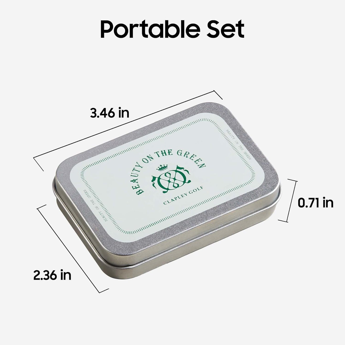 Ball Markers, 0.9 Inch, Made from Stainless Steel and Oven-Cured Enamel; an Essential Accessory for Golfers, Eye-catching and Easy to Spot On The Green, Pack of 4