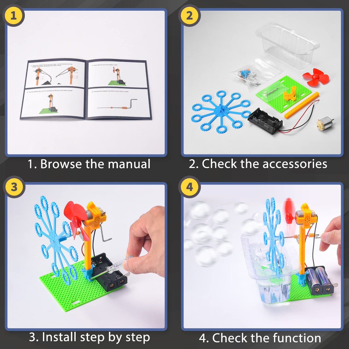 Science STEM Kits for Kids Age 8-12 6-8 12-14 10-12, STEM Toys for Ages 8-13, Boys Girls Crafts, Electronic Robotic Projects Experiments Engineering Activities, DIY Coding Robots 6 7 8 + Year Old