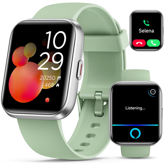Quican Smart Watches For Women/Men, Smart Watch For Android Phones & Iphone, Fitness Watches For Women With Alexa, Call & Notifi