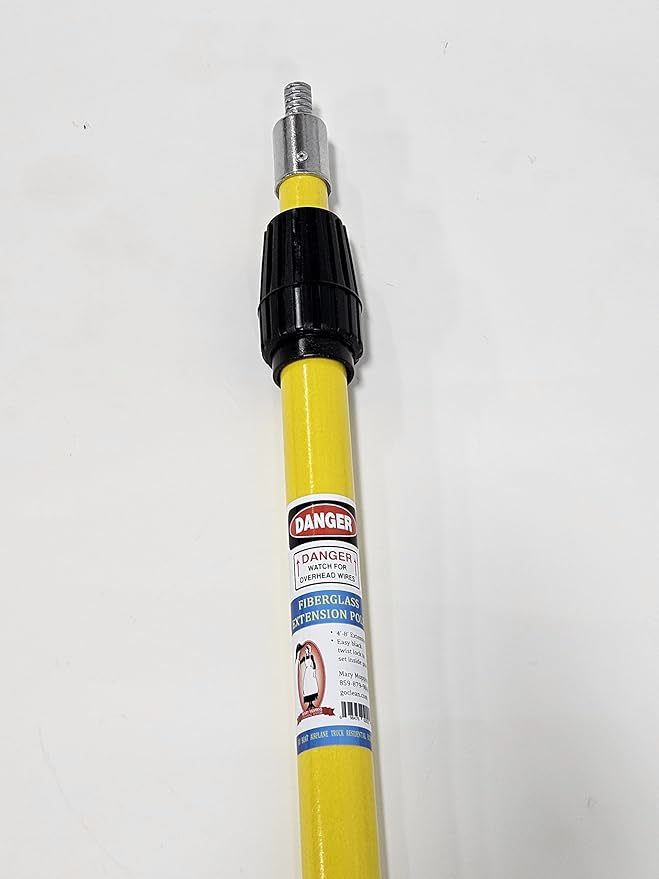 Mary Moppins 4 ft to 8 ft Fiberglass Extension Pole