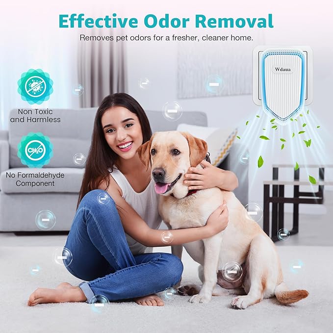 Air Purifier 4 Pack Plug In Negative Ion Air Purifiers Ionizer for Home, Bedroom, Office, Basement Kitchen Air Freshener Odor Reducer Pets Smoke Smell (4)