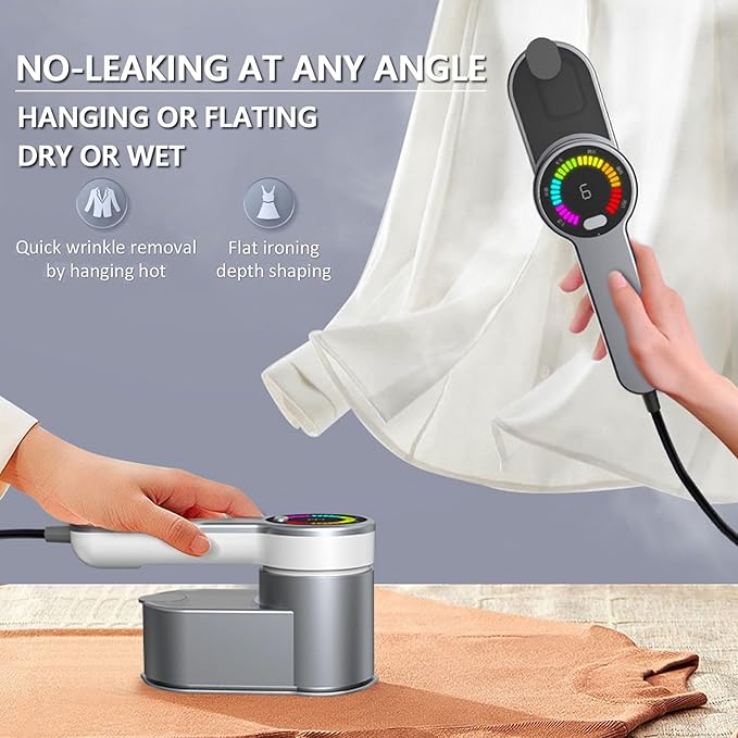 Steamer for Clothes, Portable Travel Handheld Clothing Wrinkles Remover for Clothes, 10s Fast Heat-up, Portable Garment Steamer for (110-120V) Countries, for Home, Travel