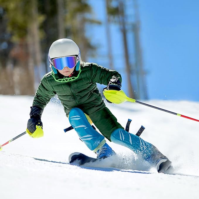 EXP VISION Ski/Snowboard Goggles Parent-child Snow Goggles Over Glasses for Men, Women Youth Kids