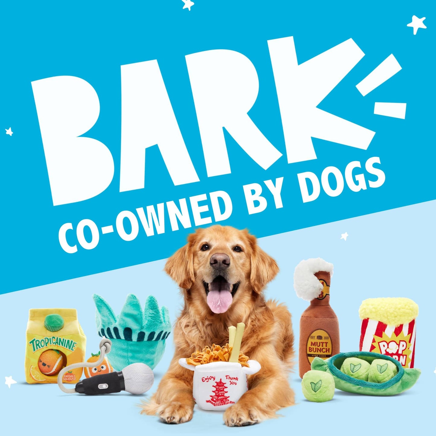 Barkbox Wild Berry Bunch Multi Part Toy for Dogs and Puppies - Small Breeds