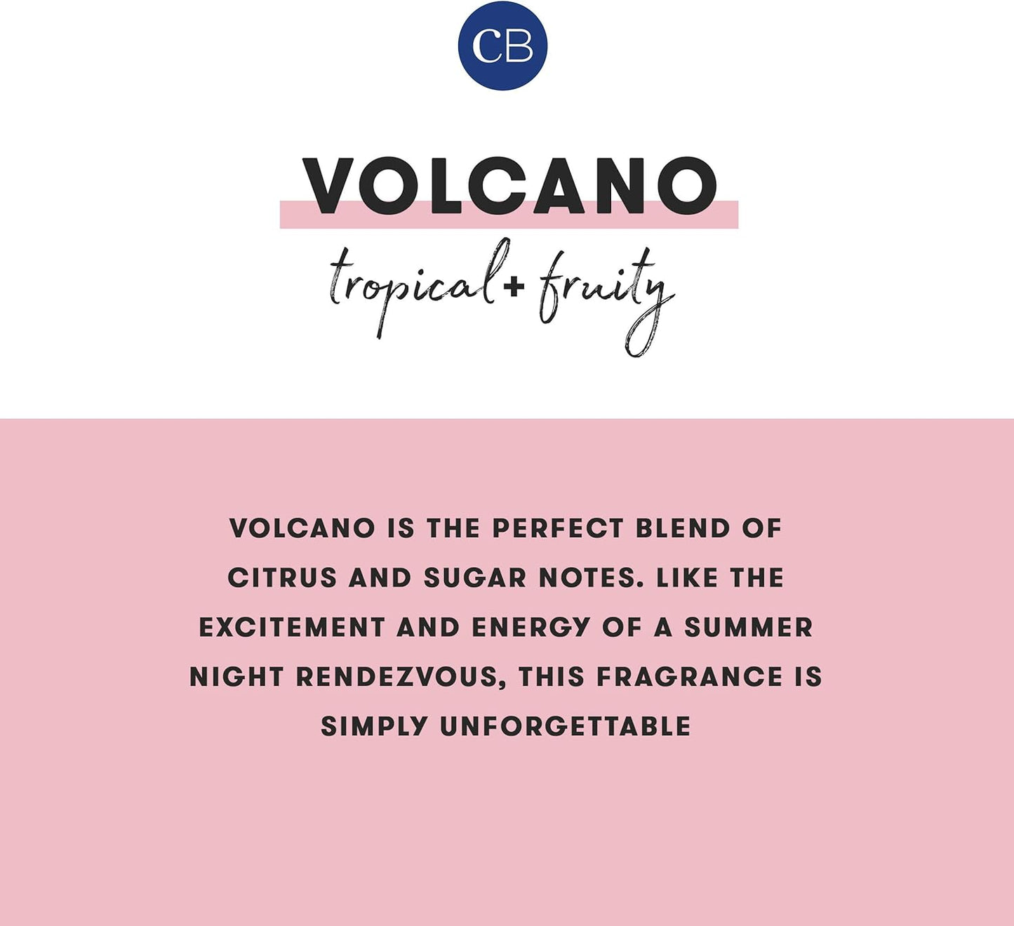 Capri Blue Volcano Scented Candles - Luxury Glass Jar Candles for Home Scented with Tropical Fruit & Sugared Citrus - Soy Wax Blend - Capri Blue Volcano - Black Color (19 oz)