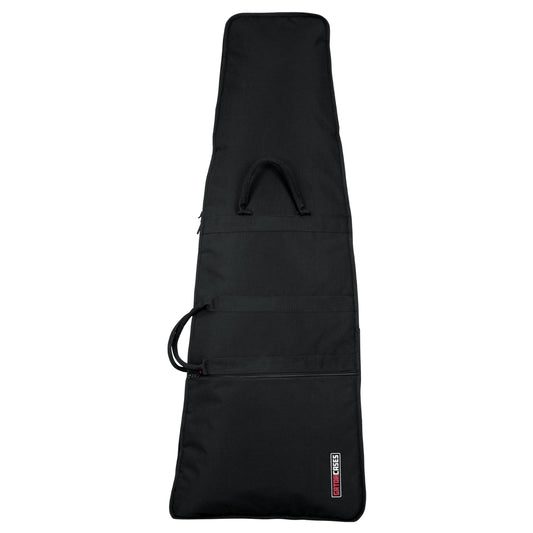 Gator Cases Foam Padded Guitar Gig Bag for Extreme Style Guitar Bodies, Fits Flying V, Explorer, Warlock, and More, up to 47.5 i