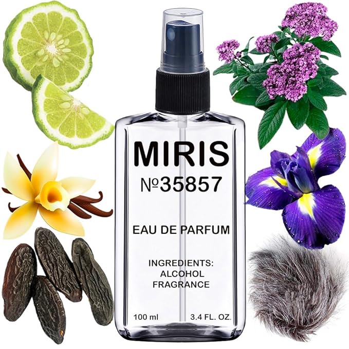 MIRIS No. 35857, Inspired by Shaik Blue 33, Long-Lasting Eau de Parfum for Women, Spray 3.4 Fl Oz / 100 ml