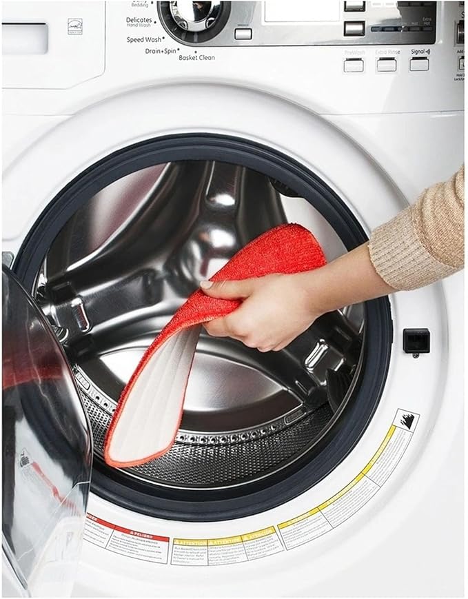 2 Pack Microfiber Reusable Replacement Mop Refill Mop Pads Compatile with OXO Good Grips Spray Mop,Dry ＆ Wet Mopping Cloth Refills for Floor Cleaning (Mop is Not Included) (2 Pack), Red