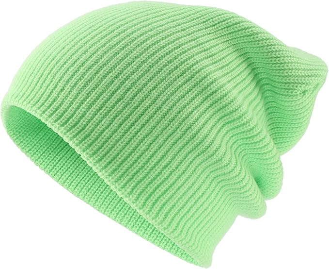 Connectyle Classic Double Layer Knit Beanie Hat Warm Thick Acrylic Winter Hats Daily Cuffed Beanies Watch Hat for Men Women