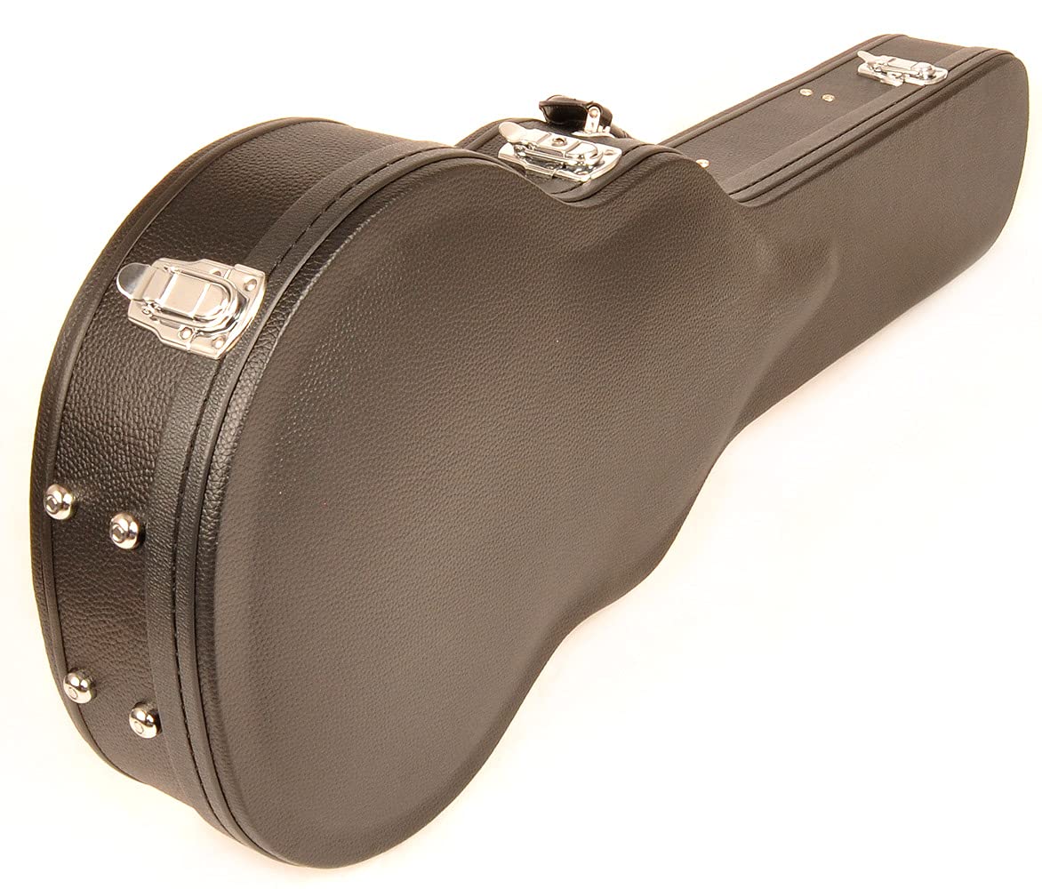 Douglas Egc-400Lp Black/Burgundy Premium Case For Gibson & Epiphone Les Paul Guitar