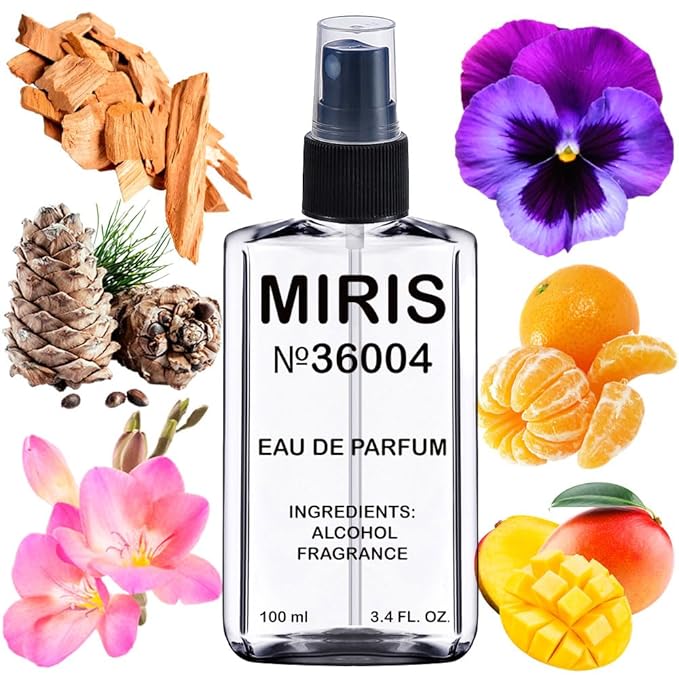 MIRIS No. 36004, Inspired by Bos Woman, Long-Lasting Eau de Parfum for Women, Spray 3.4 Fl Oz / 100 ml
