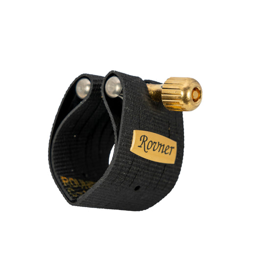 Rovner Ligature & Plastic Cap for Tenor Standard Saxophone - MKIII Ligature for Hard Rubber Mouthpiece (C-2R)