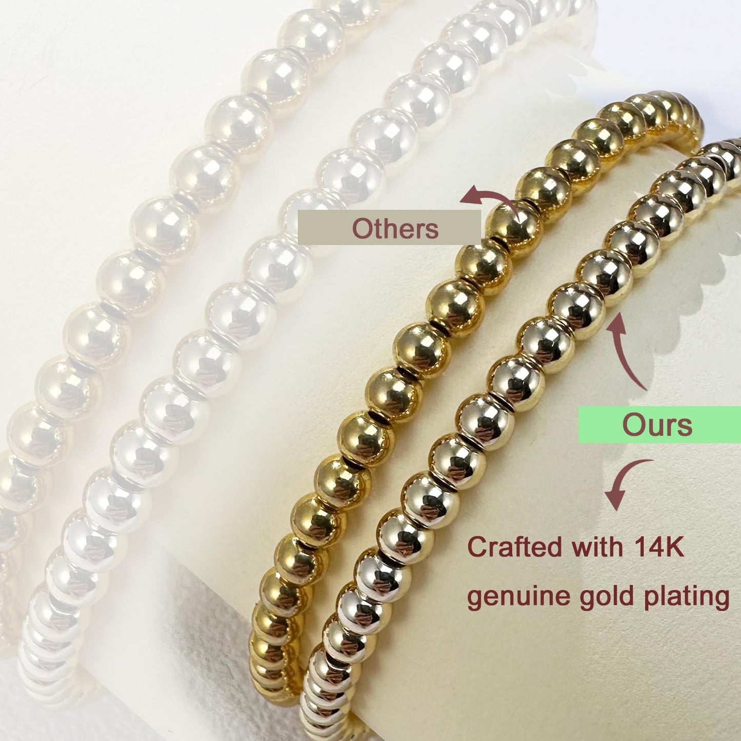 Free bird June Birthstone Bracelets for WomenTrendy Dainty 14K Gold Plated Alexandrite Bracelet Non Tarnish Stackable Friendship Bracelets Jewelry Gifts for Best Friend