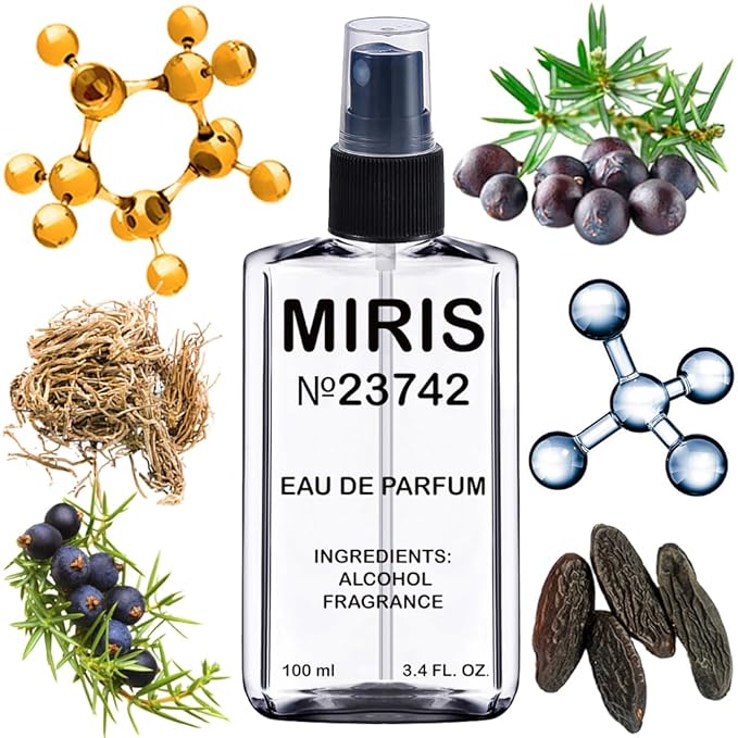 MIRIS No. 23742, Inspired by Molecu 02, Long-Lasting Unisex Eau de Parfum for Women & Men, Spray 3.4 Fl Oz / 100 ml