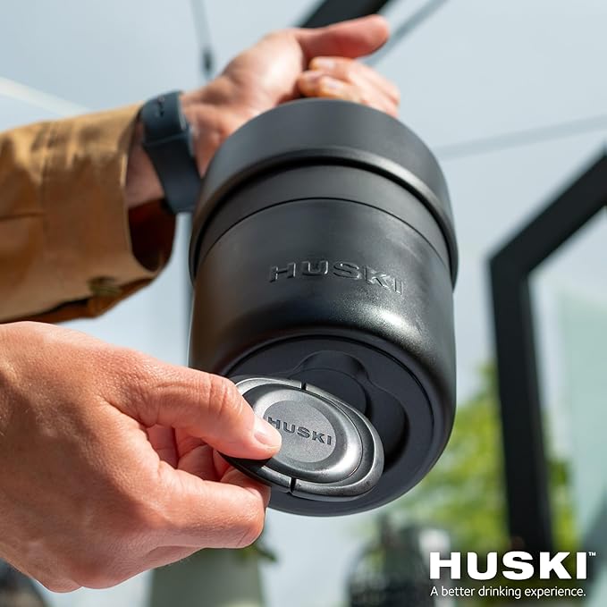 Huski BubbleLock™ Bottle Stopper | NEW | Compact & Convenient Champagne Stopper | Wine & Bar Accessories | Fits in the Huski Champagne Cooler | Wine Gifts