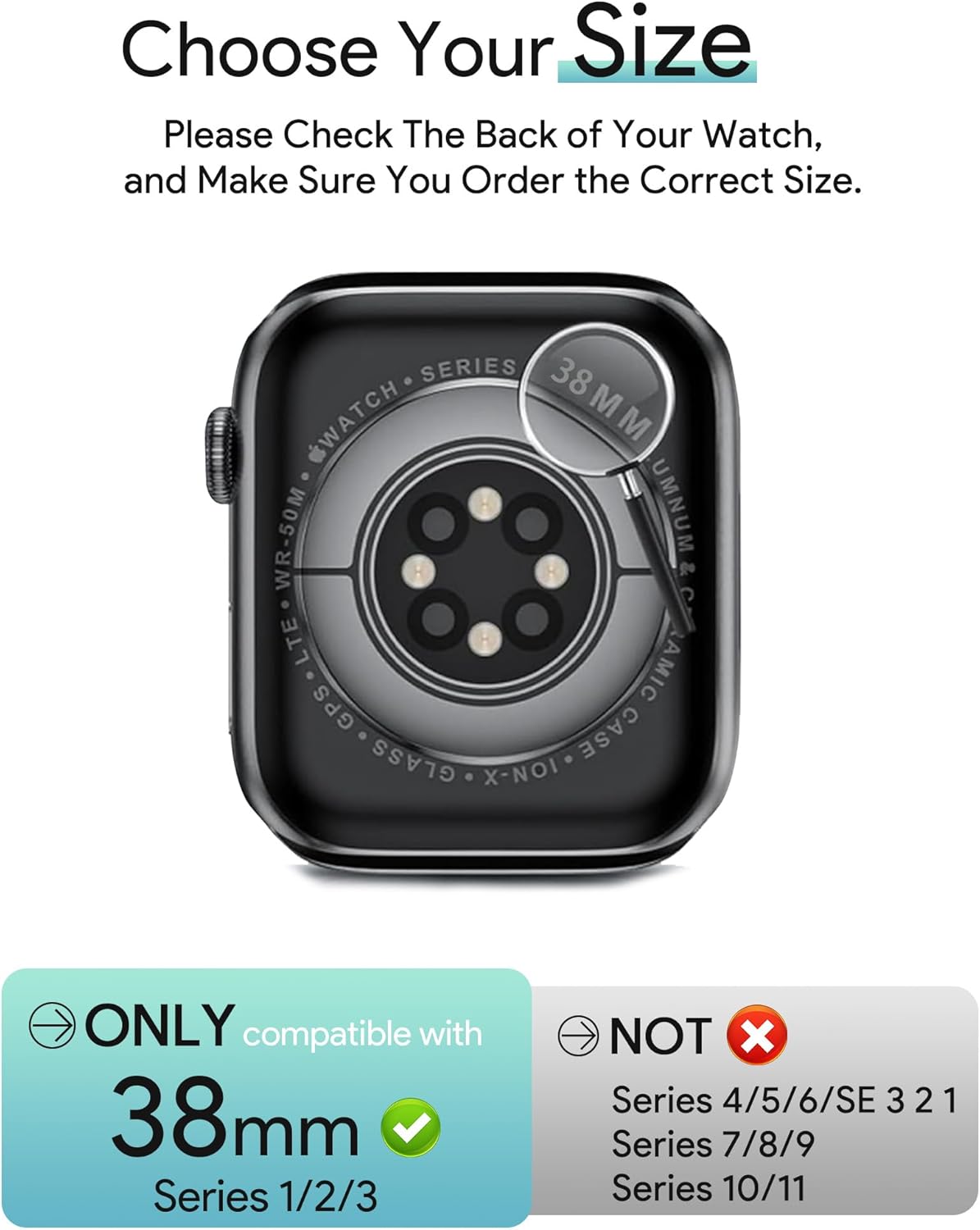 JR.DM 38mm 2 Pack Hard PC Case with HD Tempered Glass Screen Protector for Apple Watch Series 3/2/1, Slim Guard Bumper Full Coverage Protective Anti-Scratch Face Cover for iWatch, Black+ Black