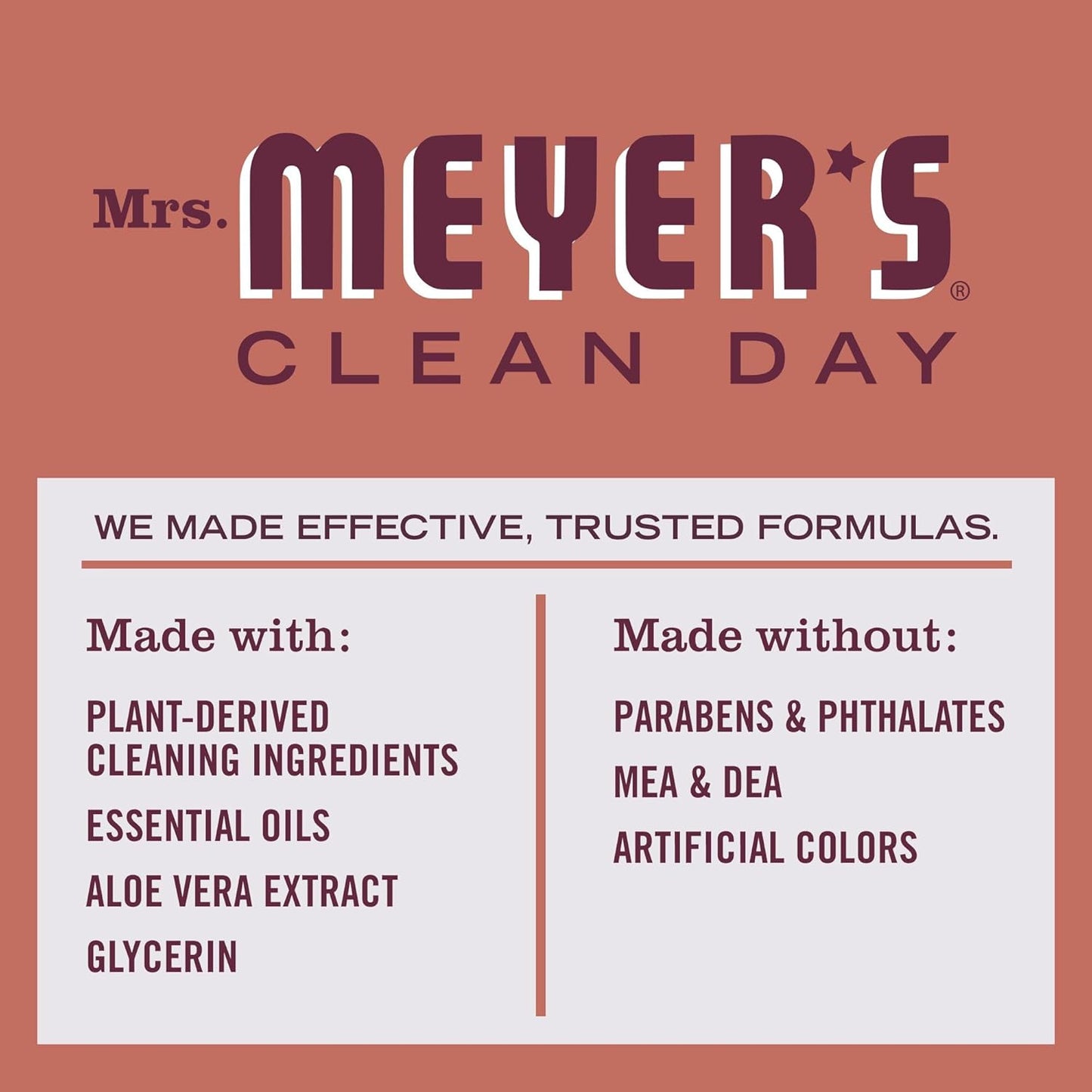 Mrs. MEYER'S CLEAN DAY Dish Soap, Fall Leaves Scent, 16 fl oz (Pack of 3)