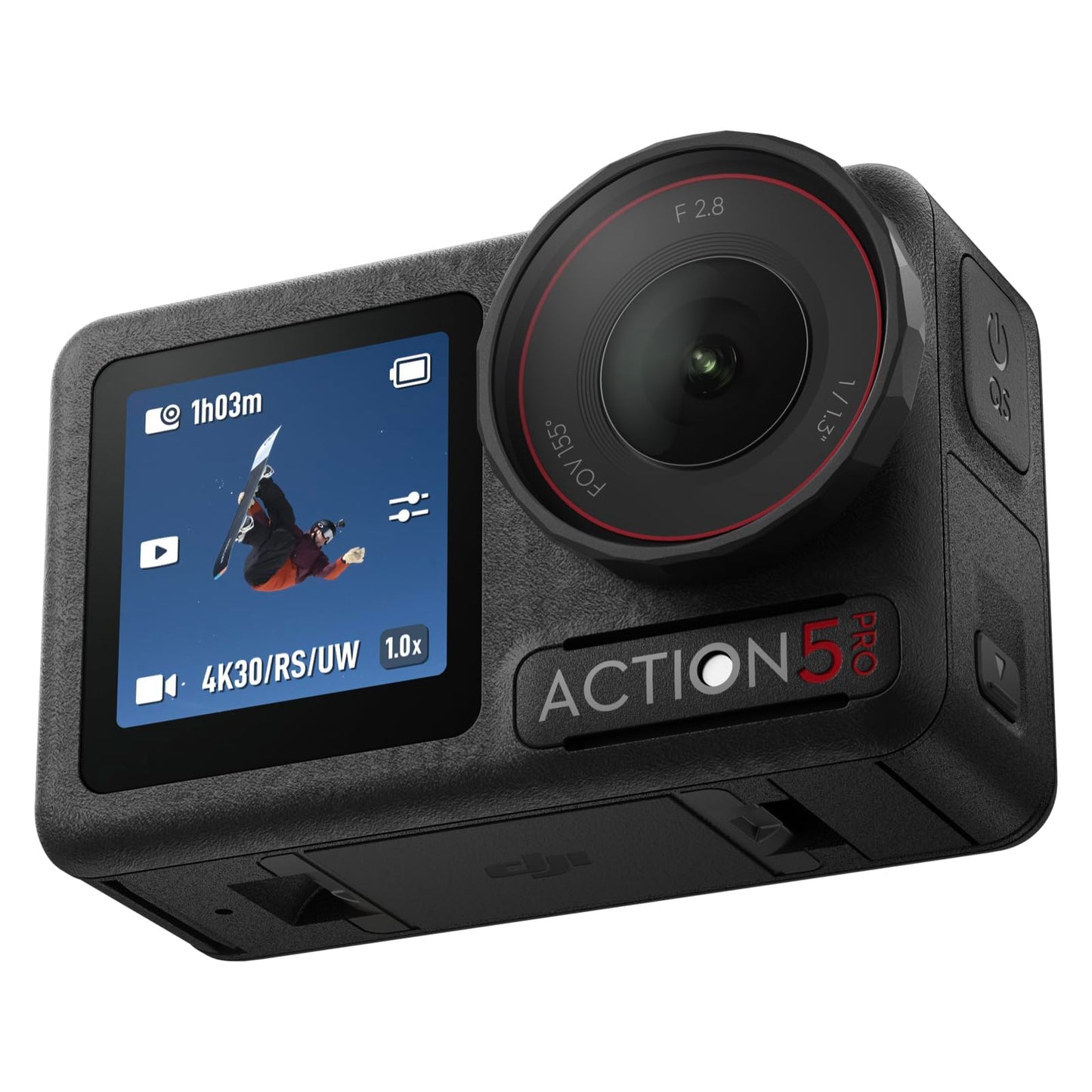 DJI Osmo Action 5 Pro Essential Combo, Waterproof Action Camera with 1/1.3 Sensor, 4K/120fps Video, Subject Tracking, Stabilizat